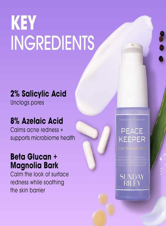 Sunday Riley Peacekeeper Azaleic and Salicylic Acid Acne Treatment Serum - Image 2